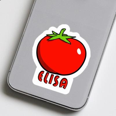 Elisa Sticker Tomato Laptop Image