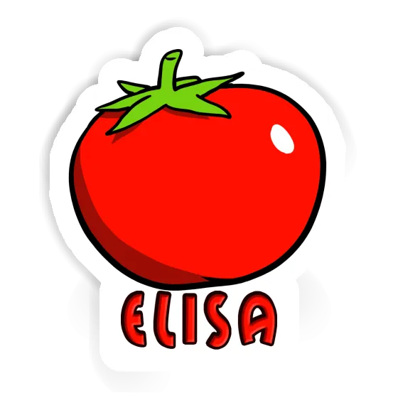 Elisa Sticker Tomato Notebook Image