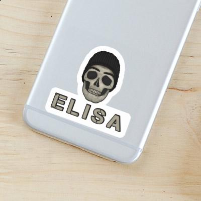 Sticker Skull Elisa Notebook Image