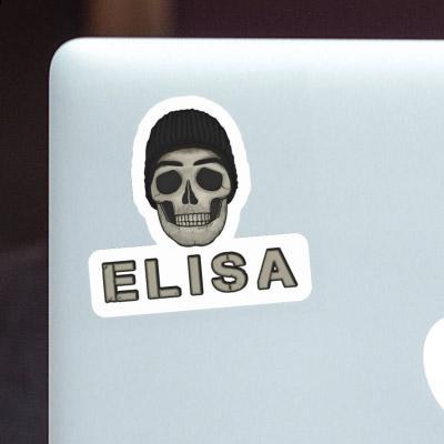 Sticker Skull Elisa Image