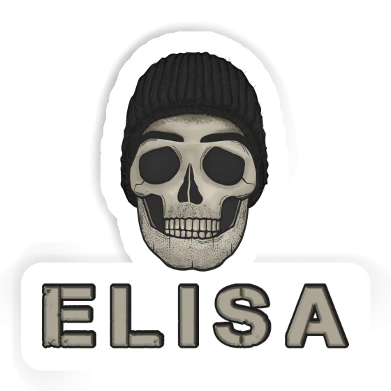 Sticker Skull Elisa Notebook Image