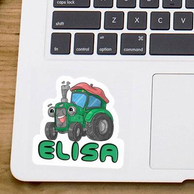 Tractor Sticker Elisa Image