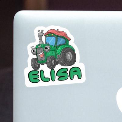 Tracteur Autocollant Elisa Notebook Image