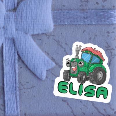 Tractor Sticker Elisa Laptop Image