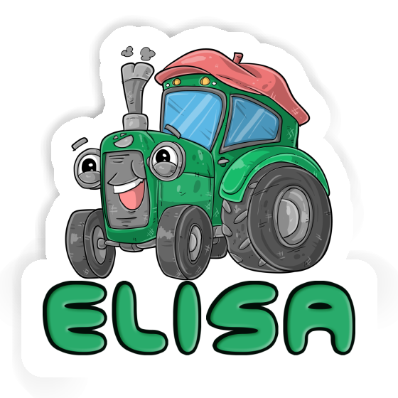 Tractor Sticker Elisa Image