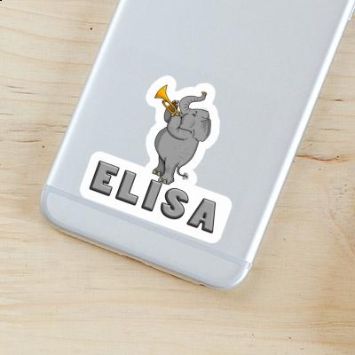 Elisa Sticker Elefant Laptop Image