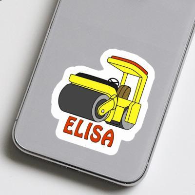 Sticker Elisa Roller Notebook Image