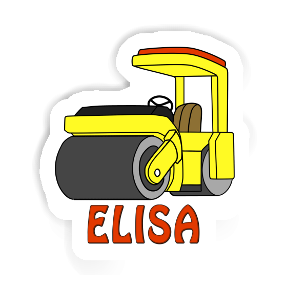 Sticker Elisa Roller Notebook Image