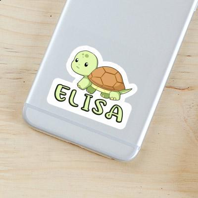 Tortue Autocollant Elisa Notebook Image