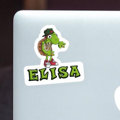 Turtle Sticker Elisa Notebook Image