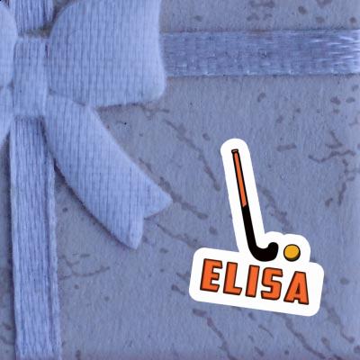 Floorball Stick Sticker Elisa Laptop Image