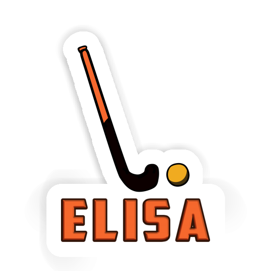 Floorball Stick Sticker Elisa Image