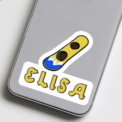 Sticker Wakeboard Elisa Image