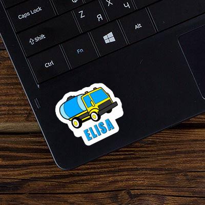 Sticker Water Truck Elisa Gift package Image