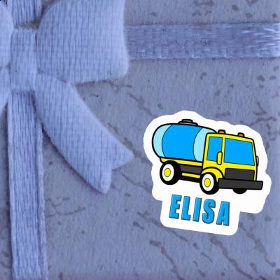 Sticker Wassertransporter Elisa Laptop Image