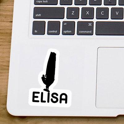 Sticker Windsurfer Elisa Image