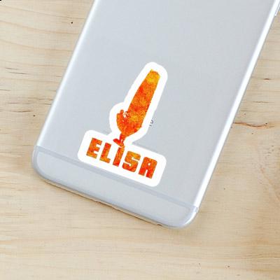 Sticker Elisa Windsurfer Image