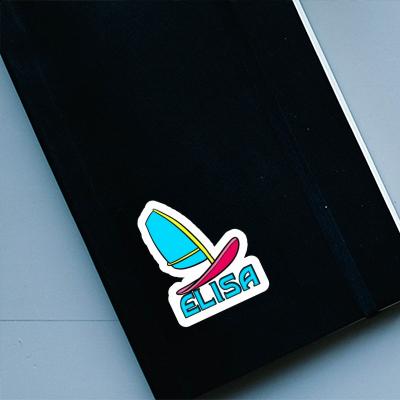 Sticker Elisa Windsurf Board Gift package Image