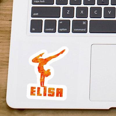 Sticker Yoga-Frau Elisa Gift package Image