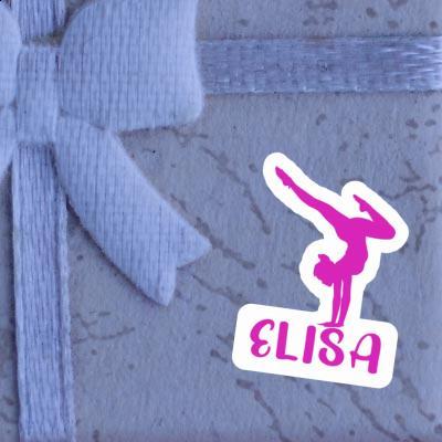 Elisa Sticker Yoga Woman Gift package Image