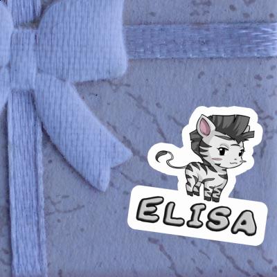 Aufkleber Elisa Zebra Gift package Image