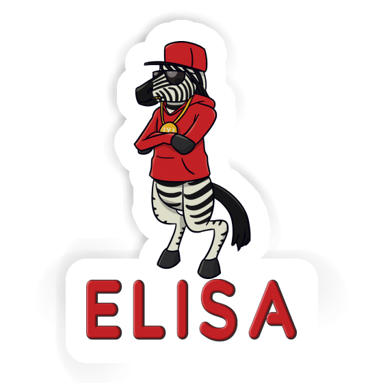 Elisa Sticker Zebra Gift package Image