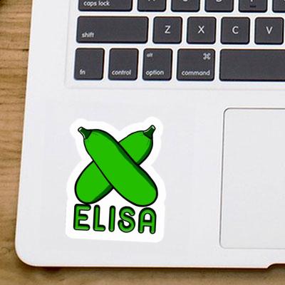 Sticker Elisa Zucchini Notebook Image