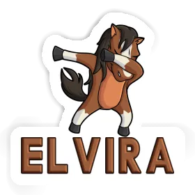 Elvira Sticker Pferd Image