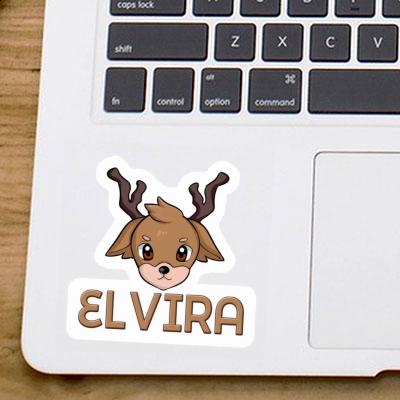Sticker Hirschkopf Elvira Sticker Hirschkopf Elvira Image