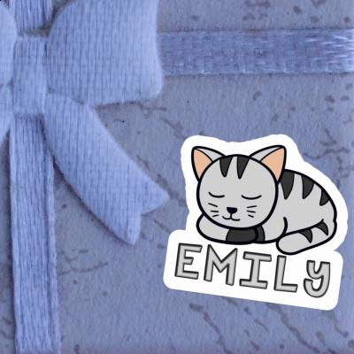 Cat Sticker Emily Laptop Cat Sticker Emily Laptop Image