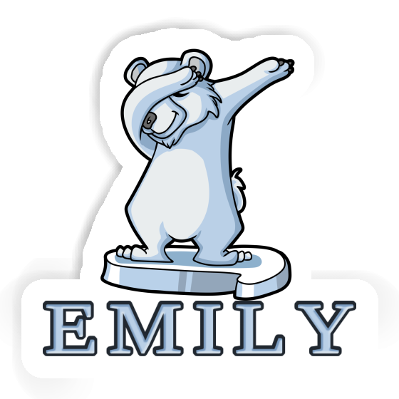 Emily Autocollant Ours polaire Notebook Emily Autocollant Ours polaire Gift package Image