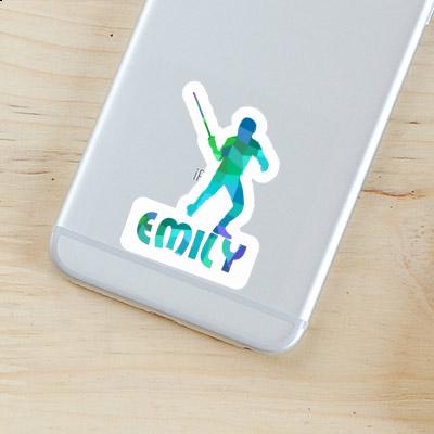 Fencer Sticker Emily Notebook Fencer Sticker Emily Gift package Image