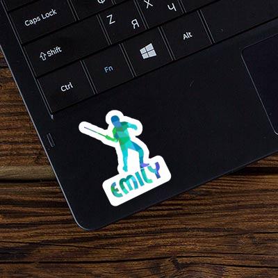 Fencer Sticker Emily Notebook Fencer Sticker Emily Notebook Image