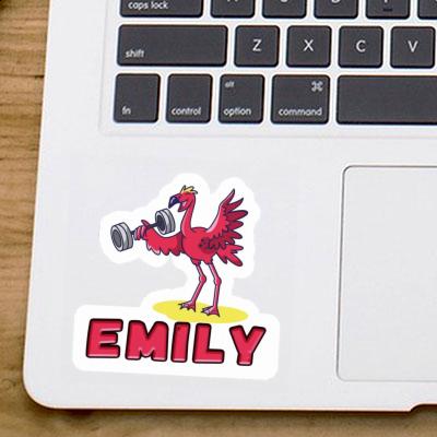 Aufkleber Emily Flamingo Image