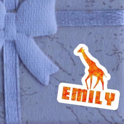 Aufkleber Emily Giraffe Notebook Aufkleber Emily Giraffe Notebook Image