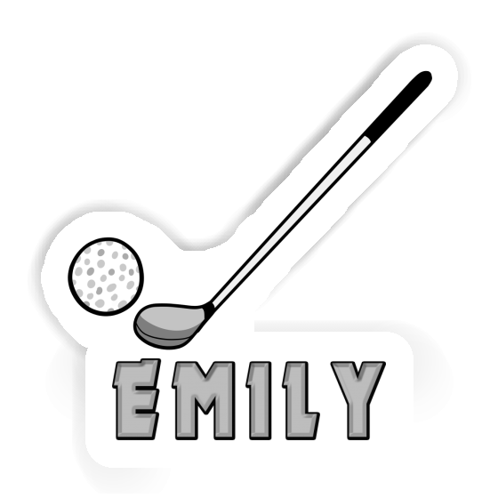 Autocollant Emily Club de golf Notebook Autocollant Emily Club de golf Notebook Image