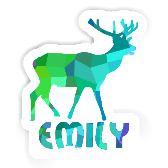 Deer Sticker Emily Notebook Deer Sticker Emily Gift package Image