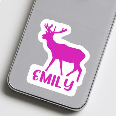 Cerf Autocollant Emily Image