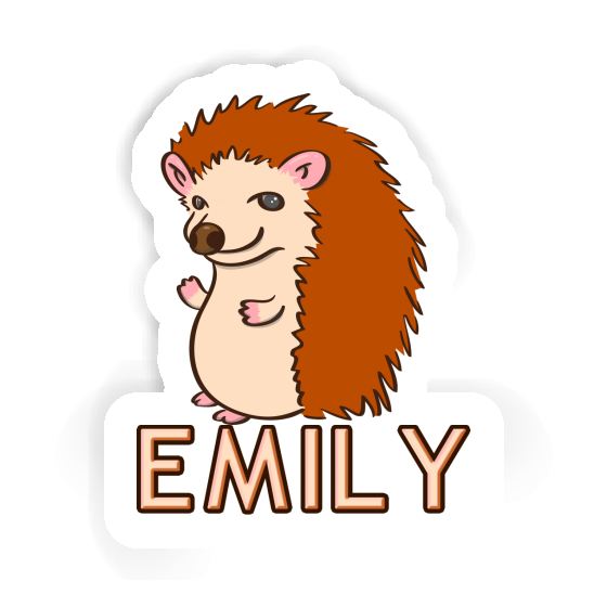 Emily Sticker Hedgehog Image