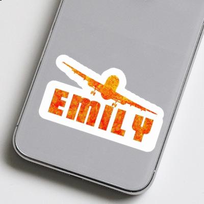 Emily Sticker Airplane Notebook Emily Sticker Airplane Gift package Image