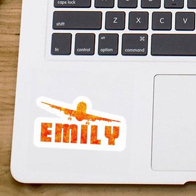 Autocollant Avion Emily Laptop Autocollant Avion Emily Laptop Image