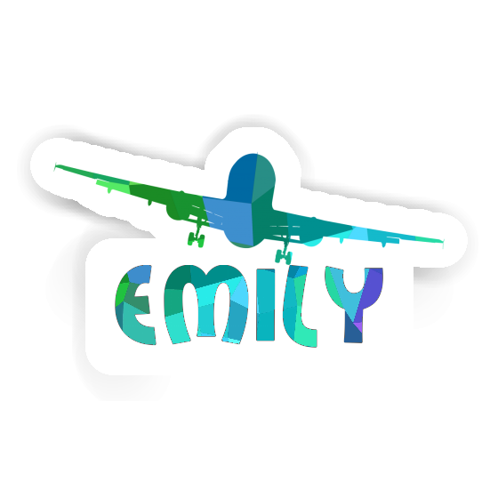 Sticker Emily Airplane Sticker Emily Airplane Image