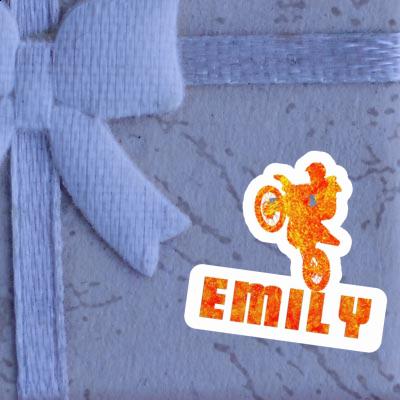 Sticker Motocross Rider Emily Sticker Motocross Rider Emily Image