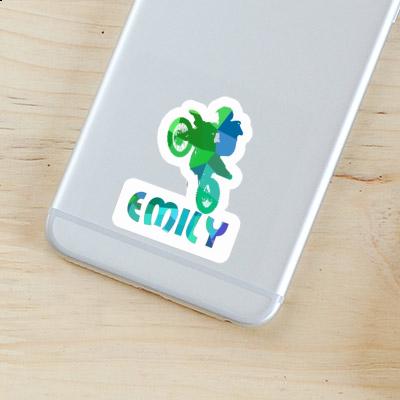 Autocollant Motocrossiste Emily Gift package Image
