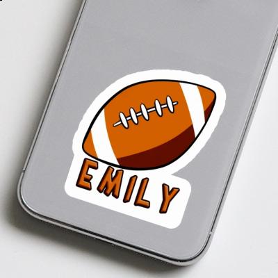 Sticker Emily Rugby Ball Sticker Emily Rugby Ball Image
