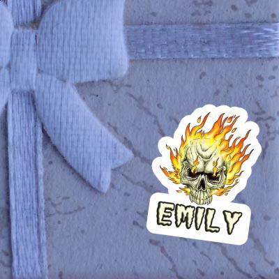 Emily Sticker Skull Emily Sticker Skull Image