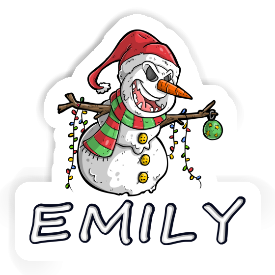 Snowman Sticker Emily Laptop Snowman Sticker Emily Laptop Image