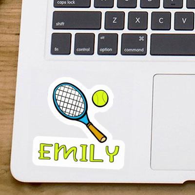 Emily Sticker Tennis Racket Laptop Image