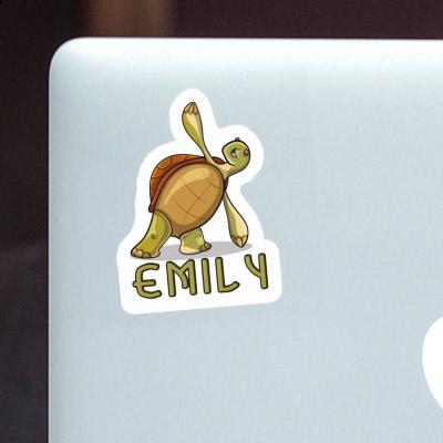 Yoga-Schildkröte Sticker Emily Notebook Yoga-Schildkröte Sticker Emily Notebook Image