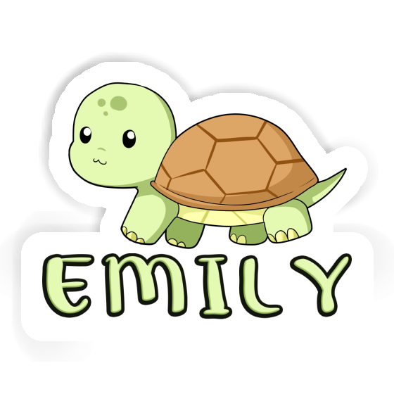 Autocollant Tortue Emily Laptop Autocollant Tortue Emily Laptop Image